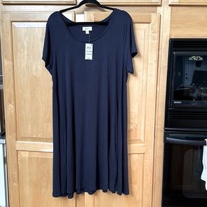 NWT-Style & Co Flip Flop Dress, Women’s XXL Industrial Blue